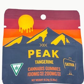 Dixie - PEAK Tangerine 200mg Gummies