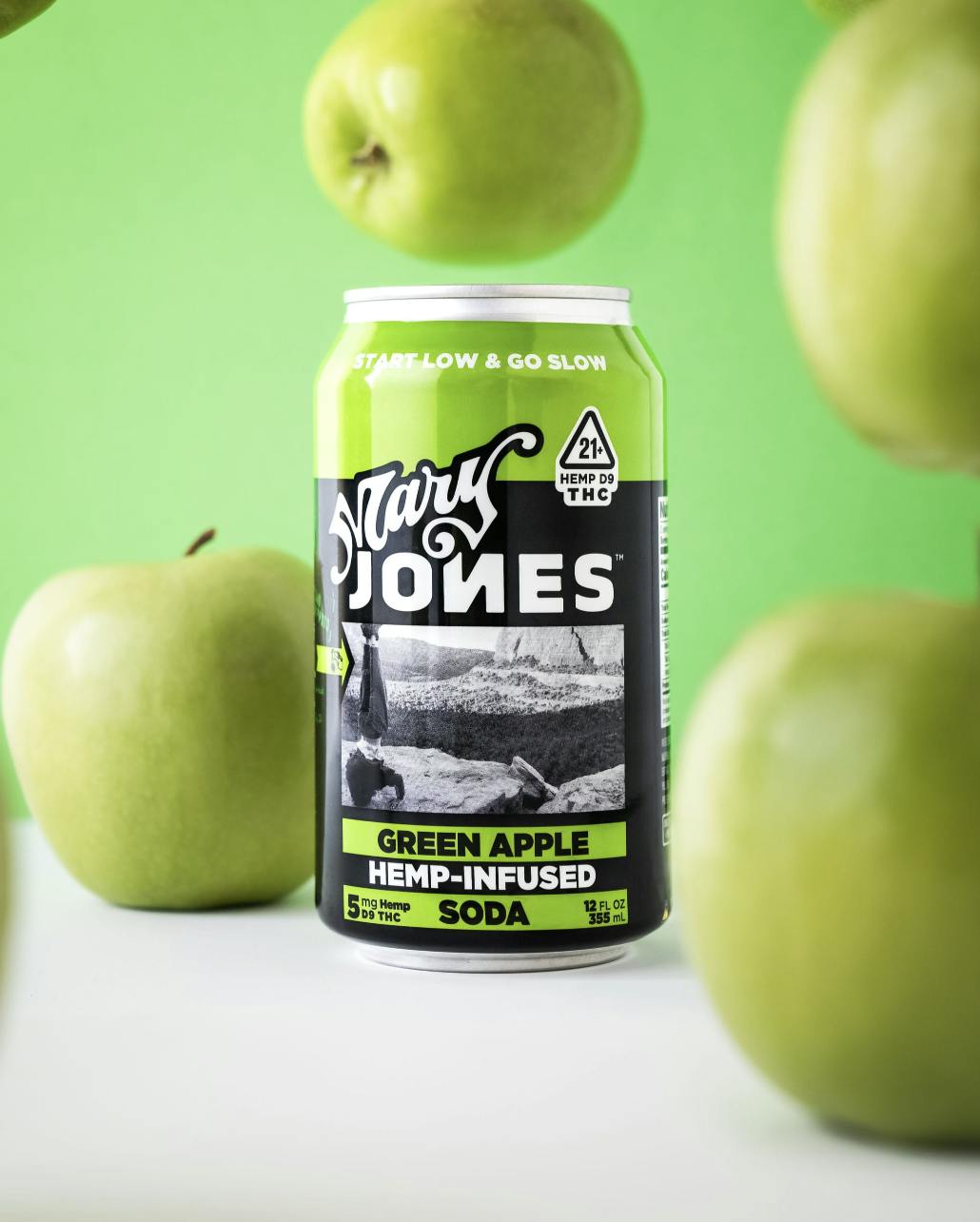 Green Apple Soda | Carbonated | 10mg/ea | 4pk