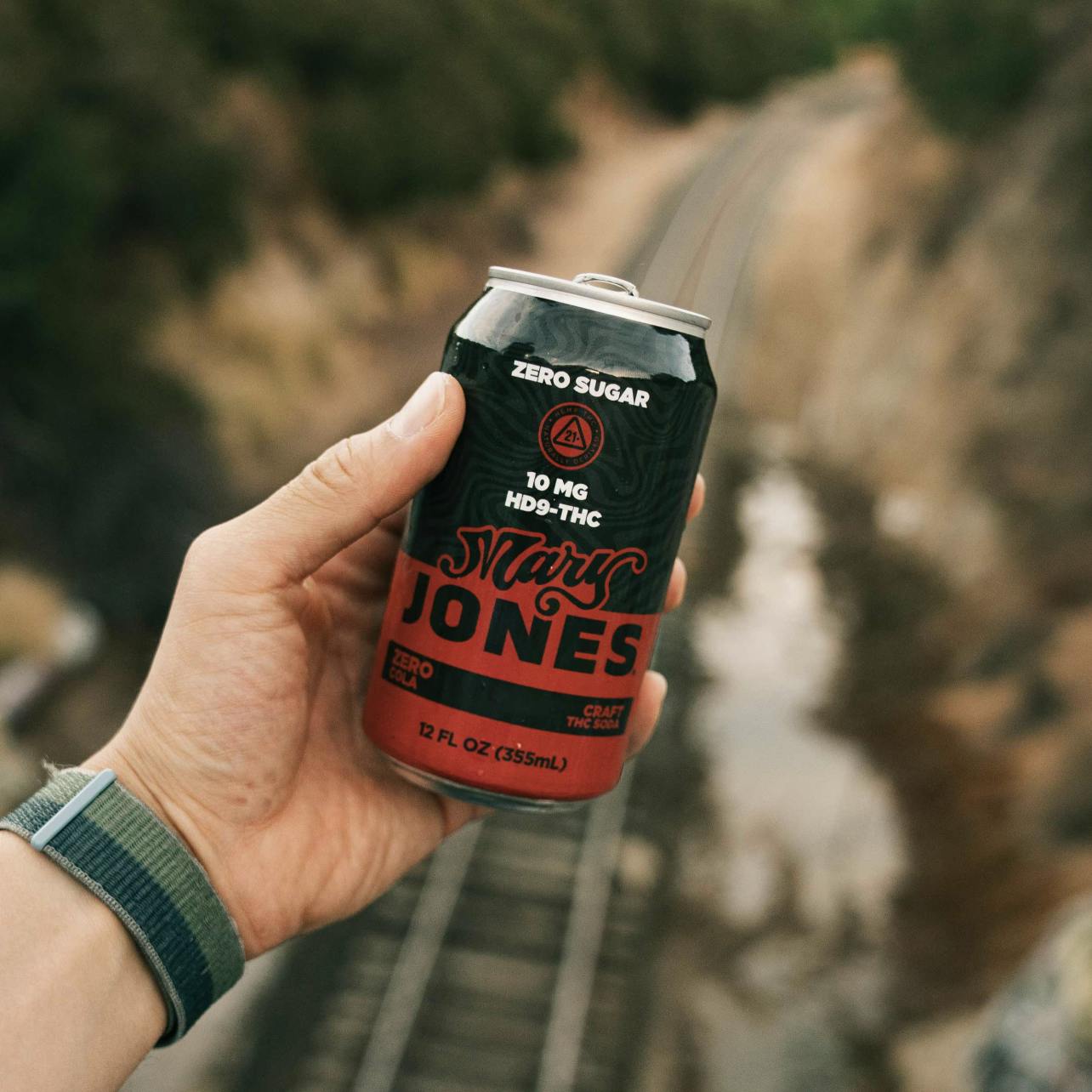 Zero Cola Hemp Infused Soda