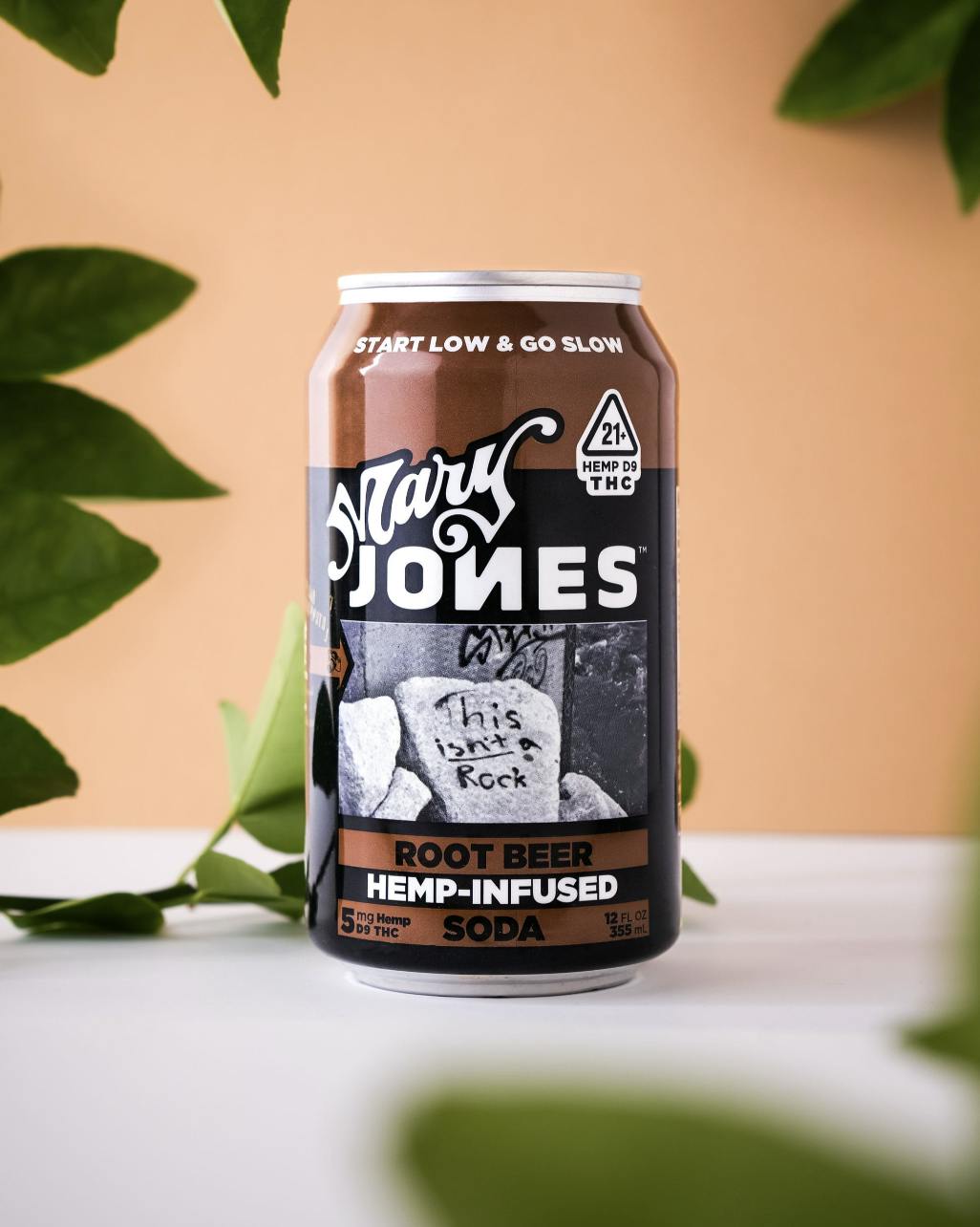 Root Beer Hemp Infused Soda