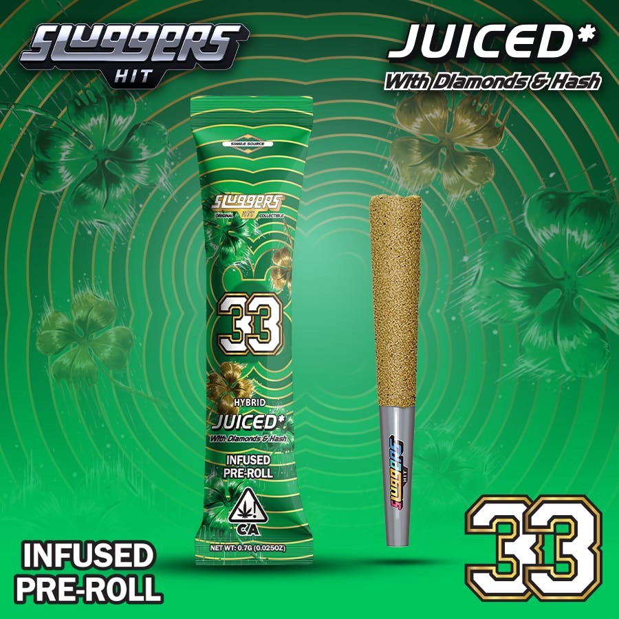 Sluggers - Infused Preroll - 1.5g - 33