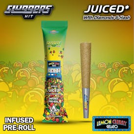 Sluggers - Infused Preroll - 0.7g 1pk - Lemon Cherry Gelato
