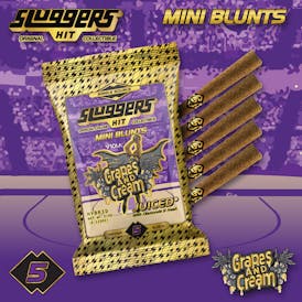Sluggers - Infused Mini Blunts - 0.7g 5pk - Grapes & Cream