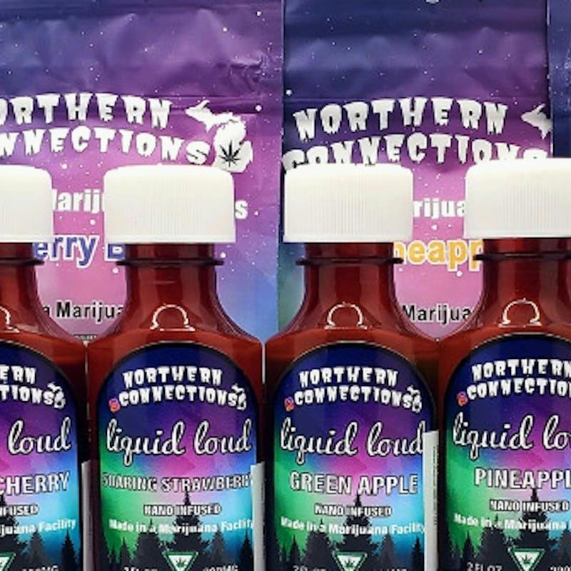 Northern Connection - Green Apple Liquid Loud Syrup 200mg