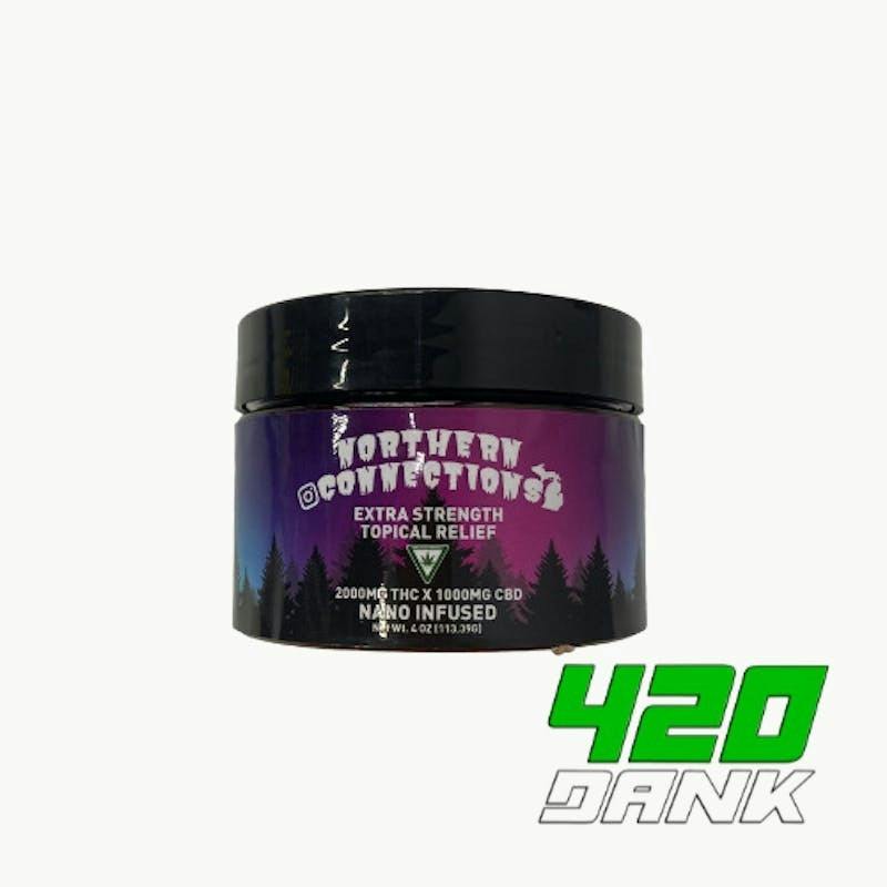Northern Connection - THC Topical Relief Extra Strength 2000mg