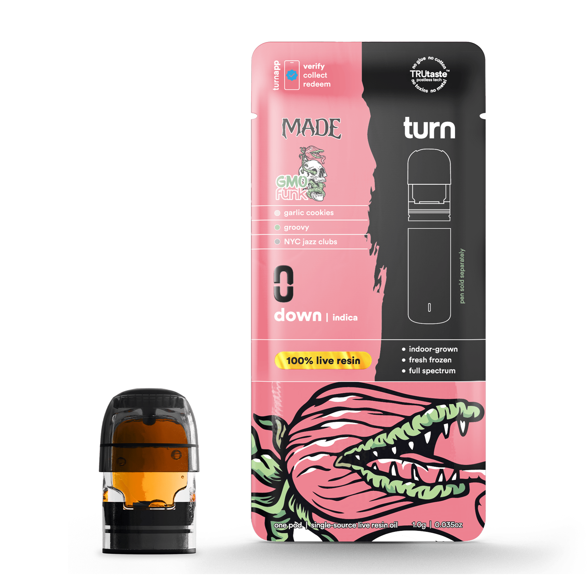 GMO Funk | 100% Live Resin | Sativa by turn
