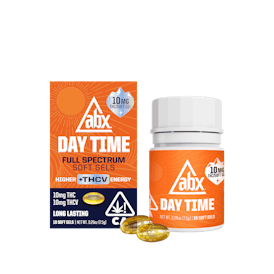 ABX Day Time - 10mg THC + 10mg THCV Soft Gels - 10ct