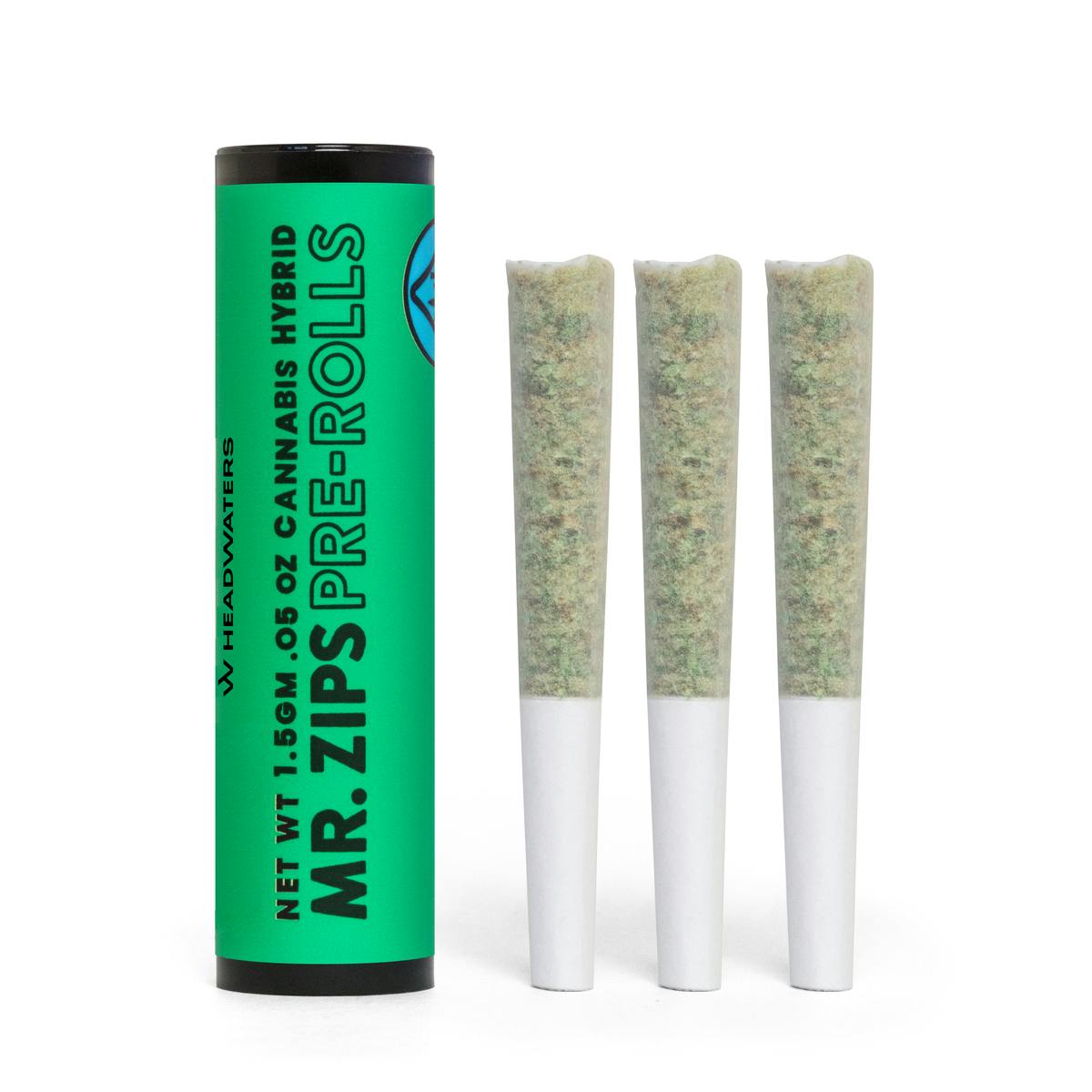 MR. ZIPS | Black Magic | Hybrid | Pre-Roll | 3-Pack 0.5g