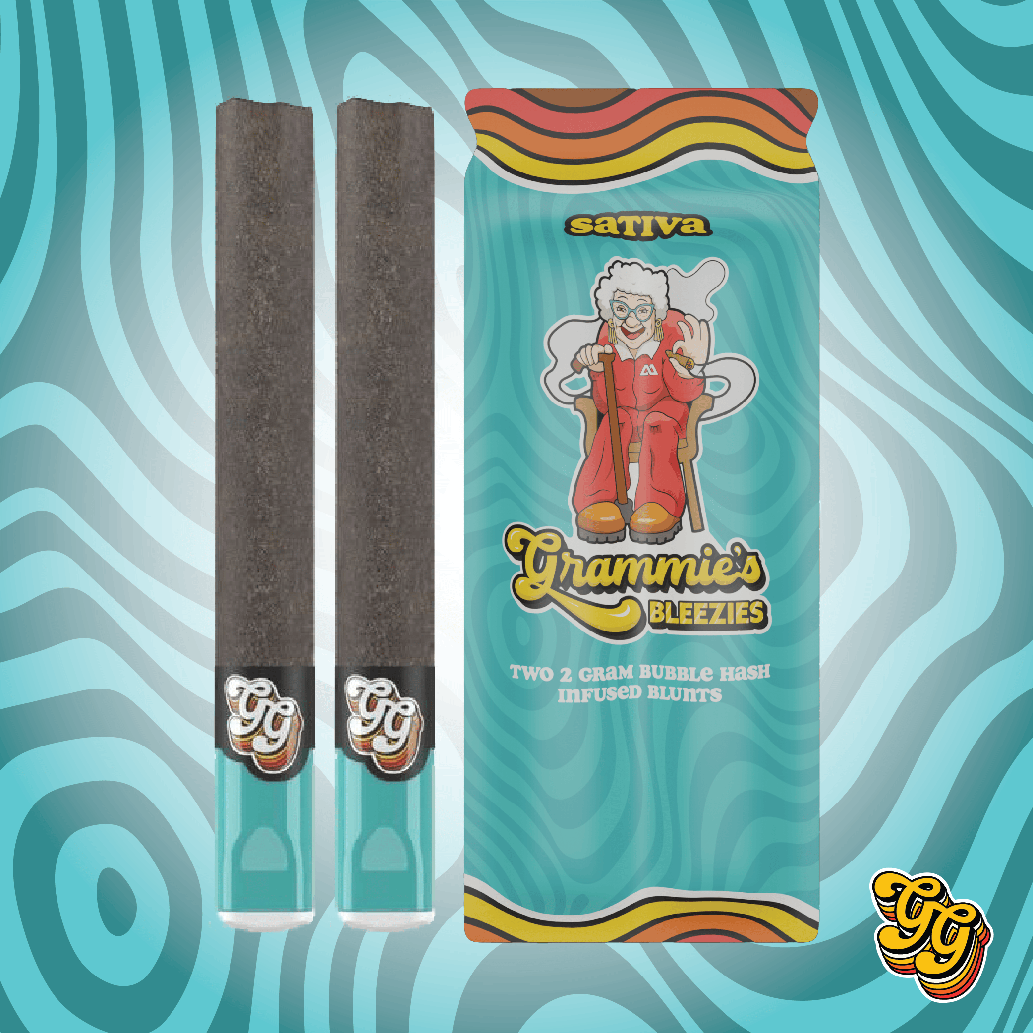 Where's My Bike? - 2-Pack Bubble Hash Infused 2g Blunts (4g)