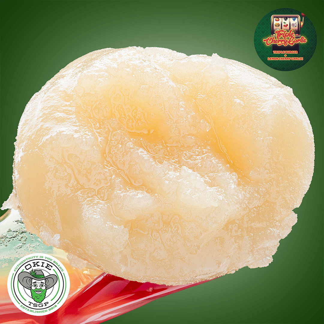 Triple Cherry Garlic - 1g - Live Hash Rosin Batter