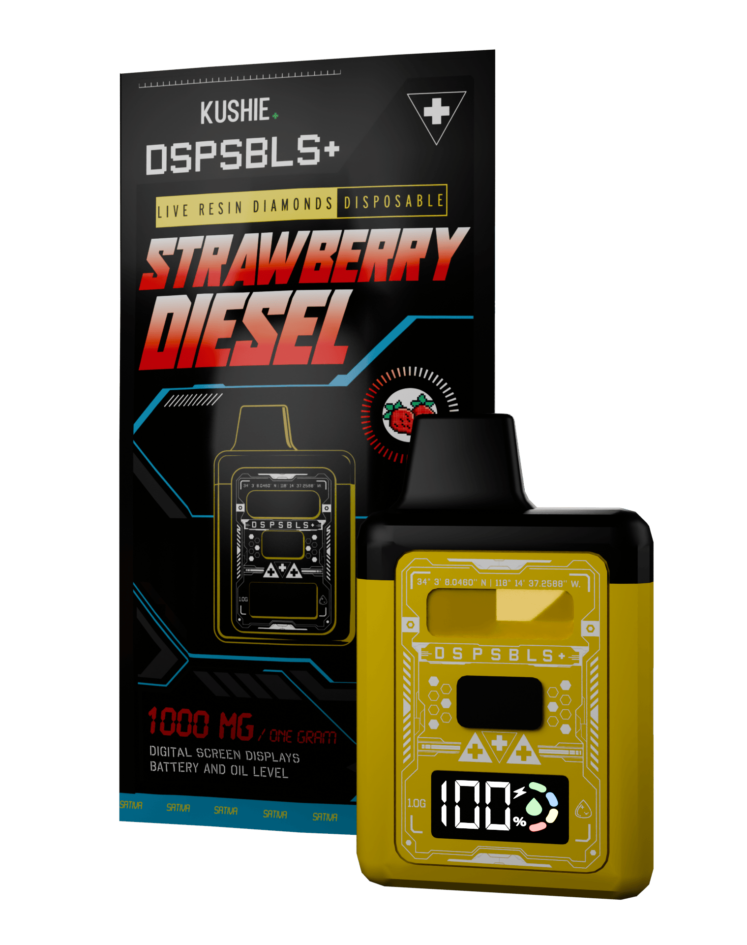 Kushie Brand: Strawberry Diesel