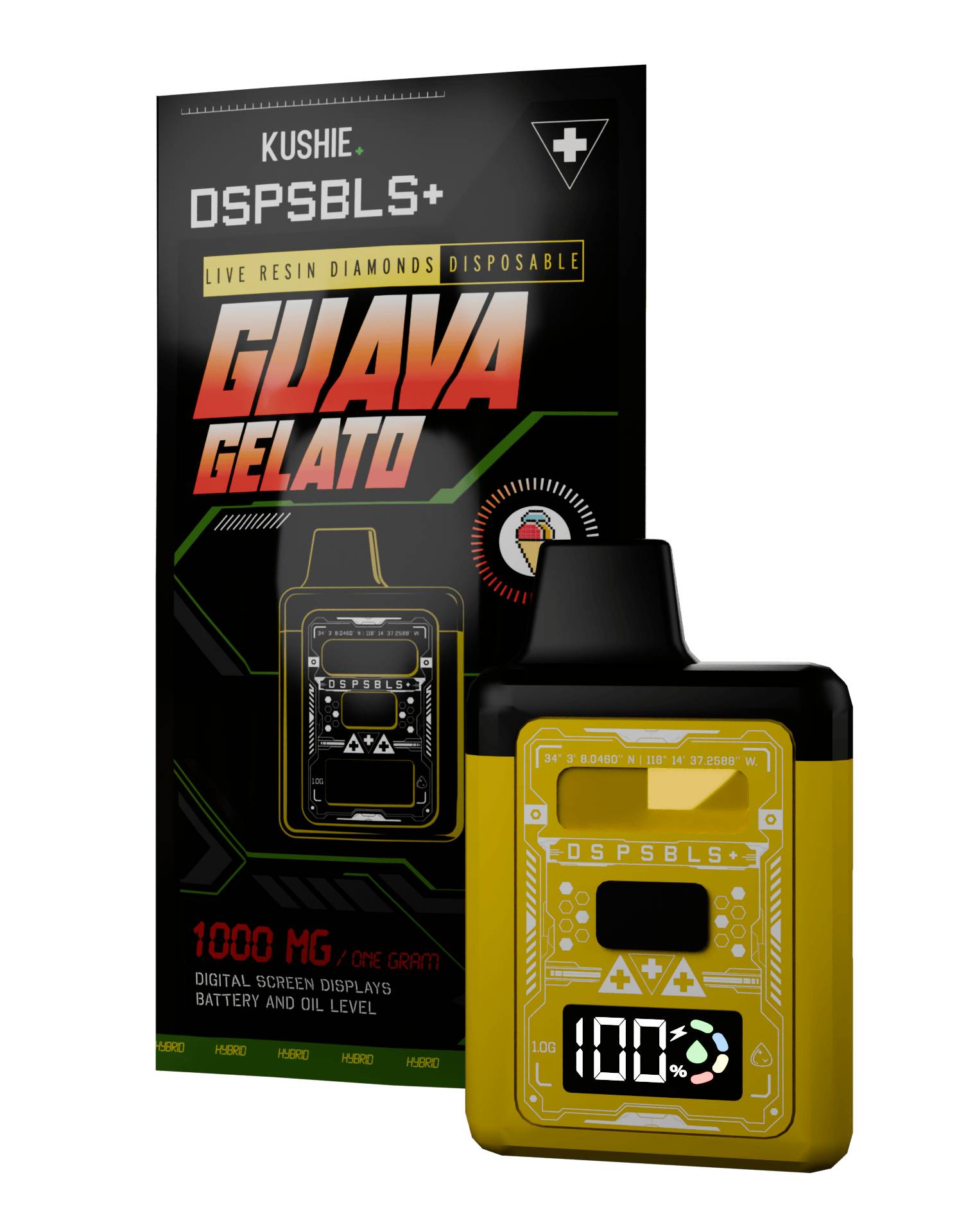 Hybrid Dspsbls+ Live Resin Diamonds