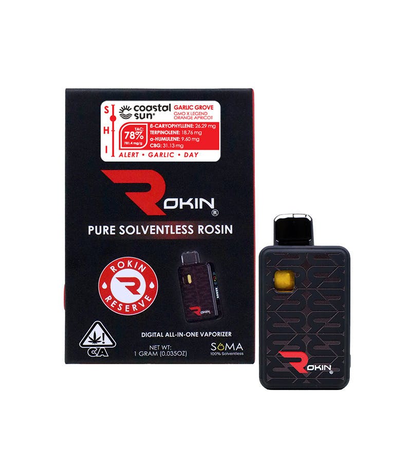 Coastal Sun Reserve Rosin Garlic