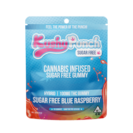 Kushy Punch - Sugar Free Blue Raspberry (Hybrid)