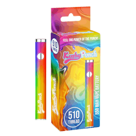 Kushy Punch 510 Battery - Rainbow