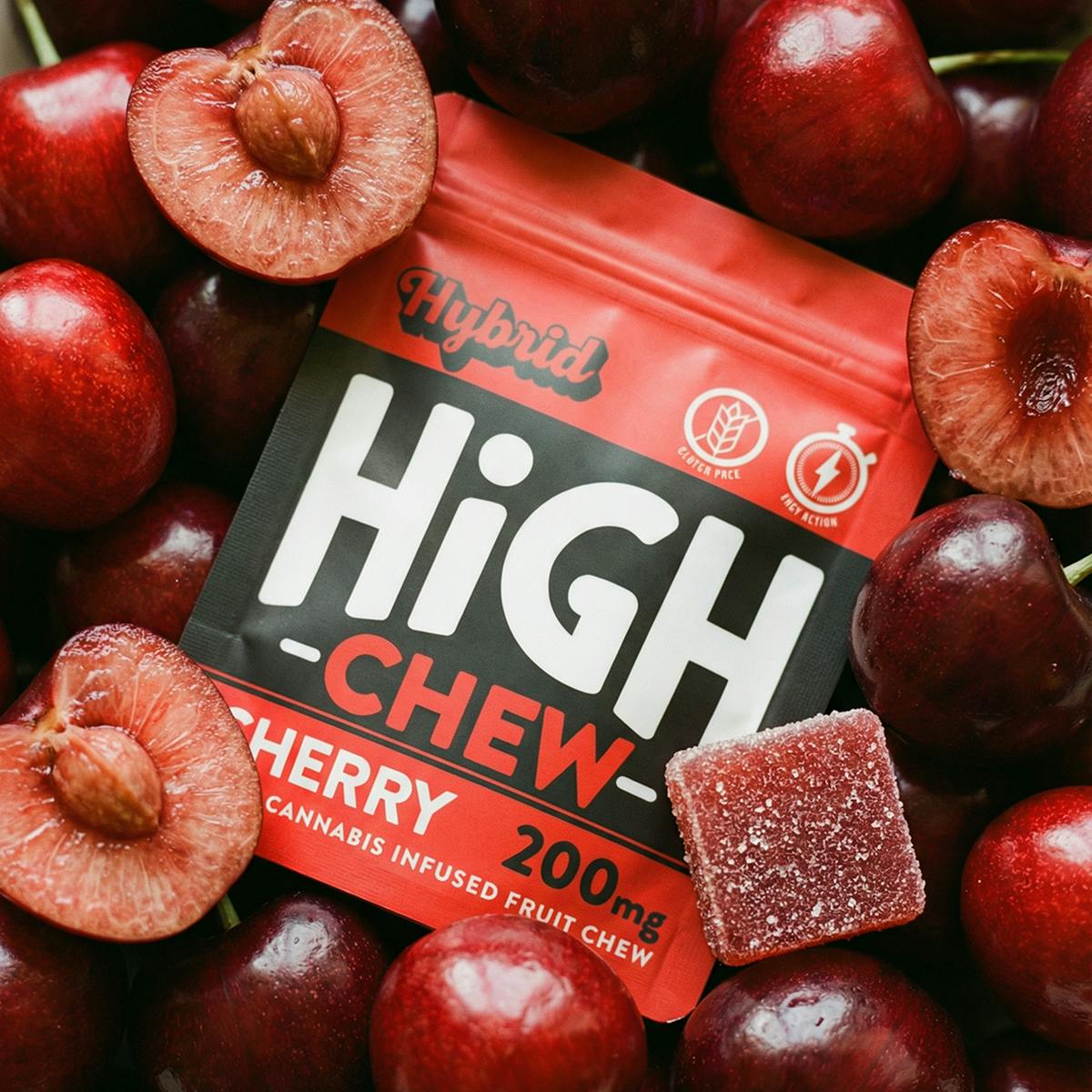 High Chew - Cherry – 200MG - PUFF Madison Heights Delivery