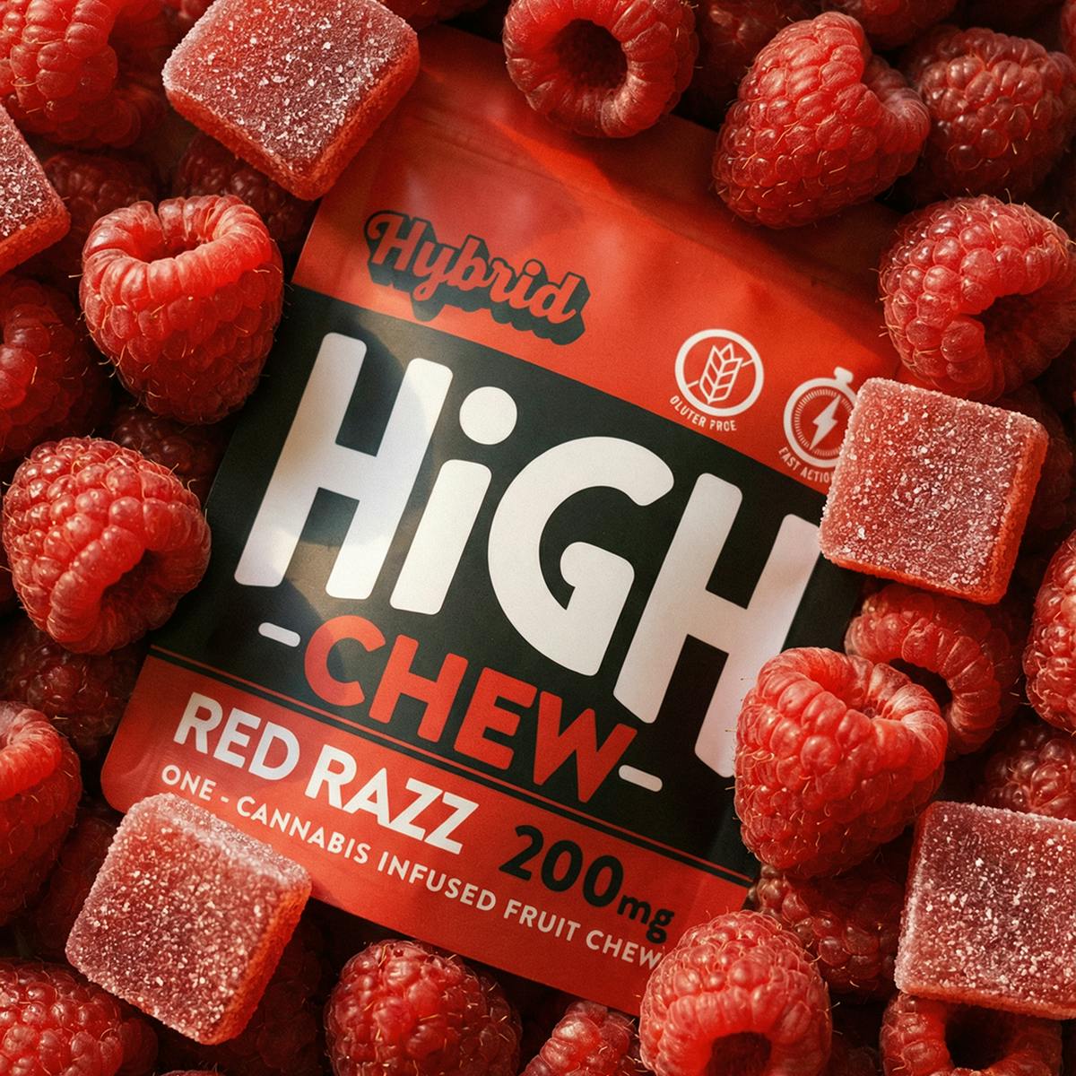 High Chew - Red Razz – 200MG