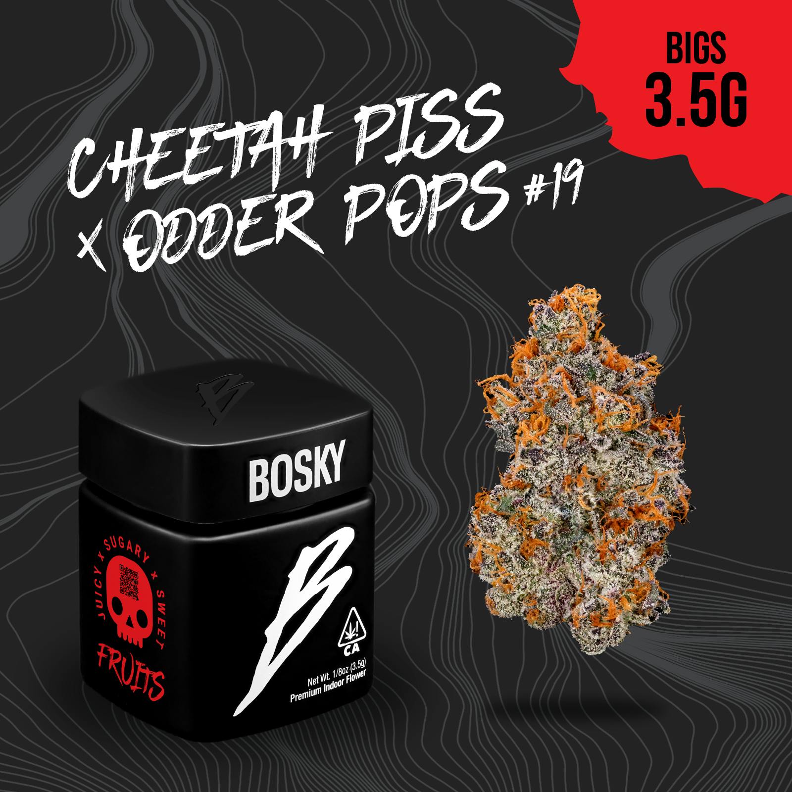 Bosky Genetics: Cheetah Piss & Odder Popz #19