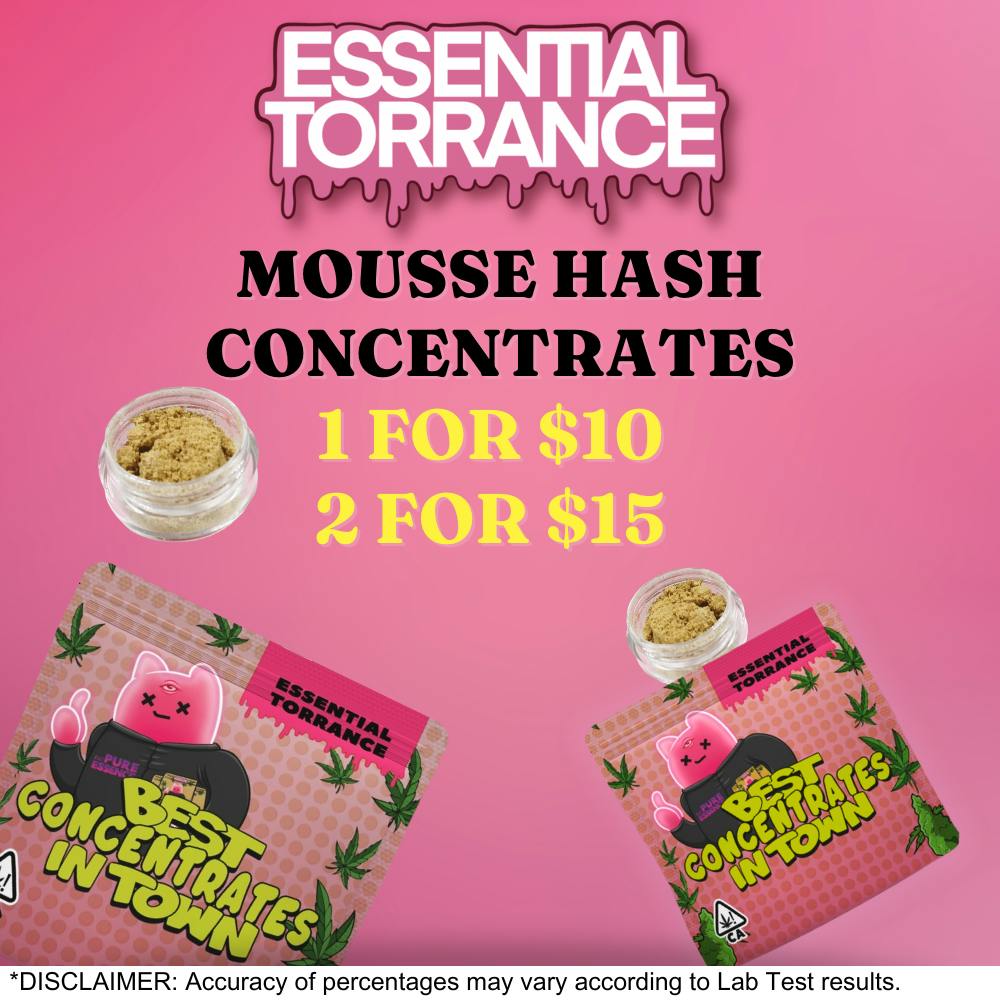 Essential Torrance | Kush Mintz | Mousse Hash | 1g