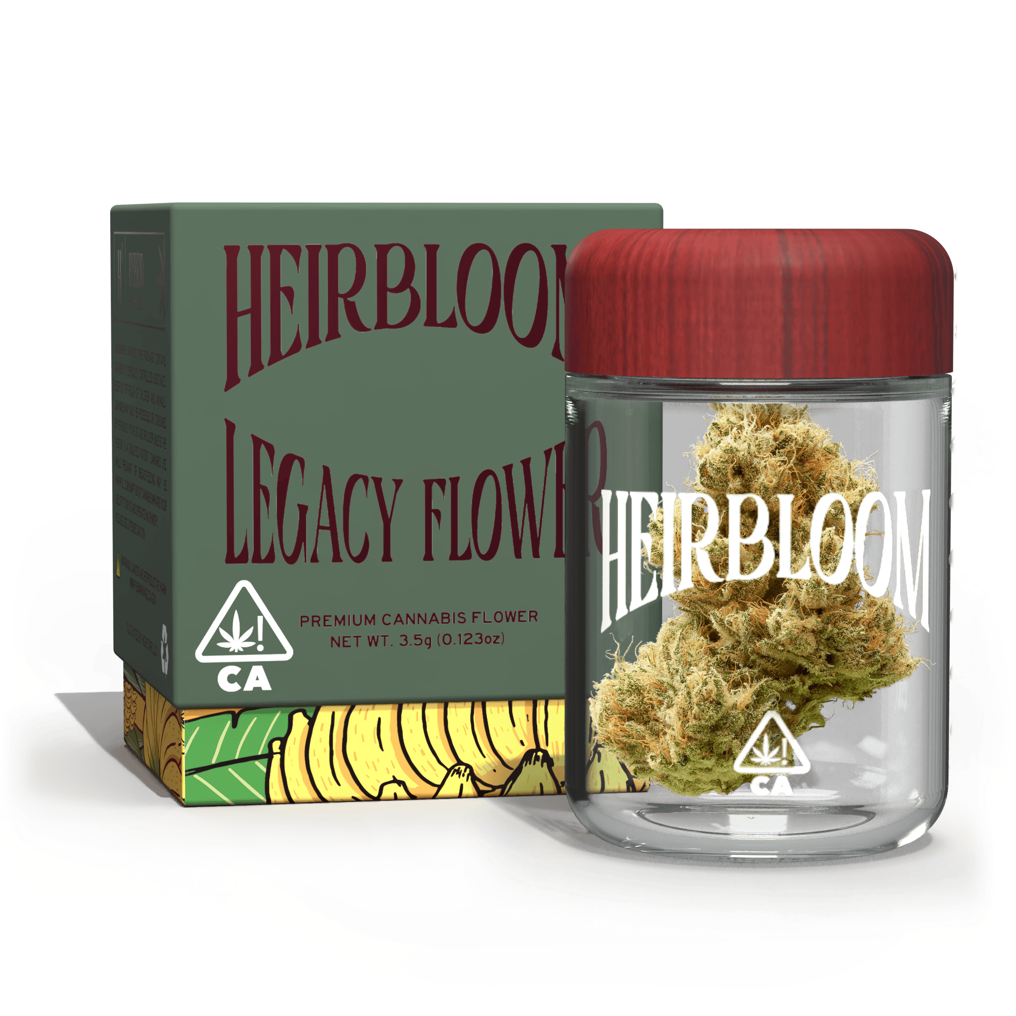 Heirbloom Legacy Flower — Banana OG