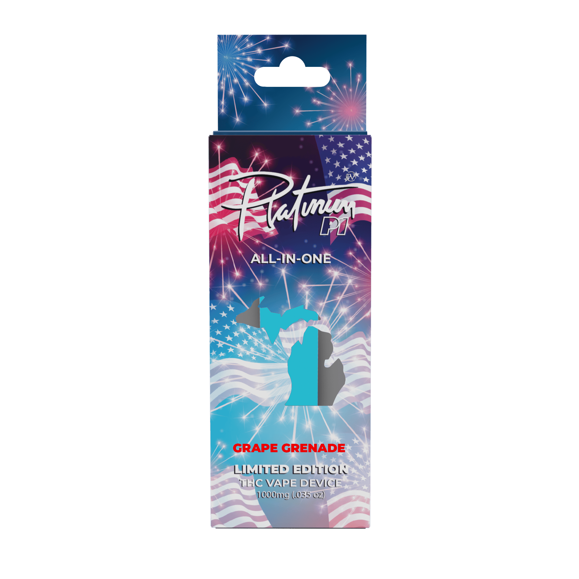 Platinum Limited Edition - Grape Grenade - 1G Disposable