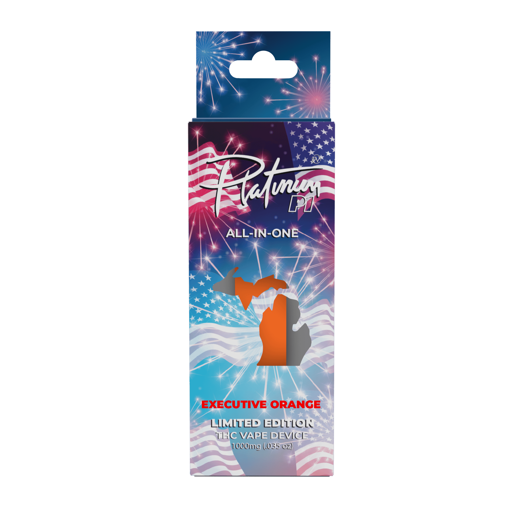 Platinum Limited Edition - Executive Orange - 1G Disposable