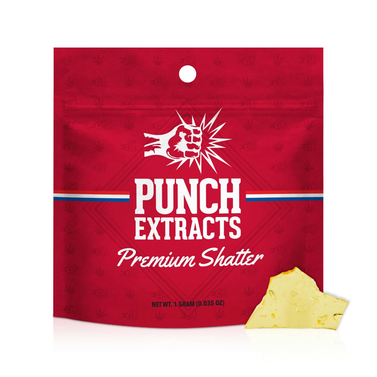 PUNCH EDIBLES & EXTRACTS — Kush Rocks Bho Shatter