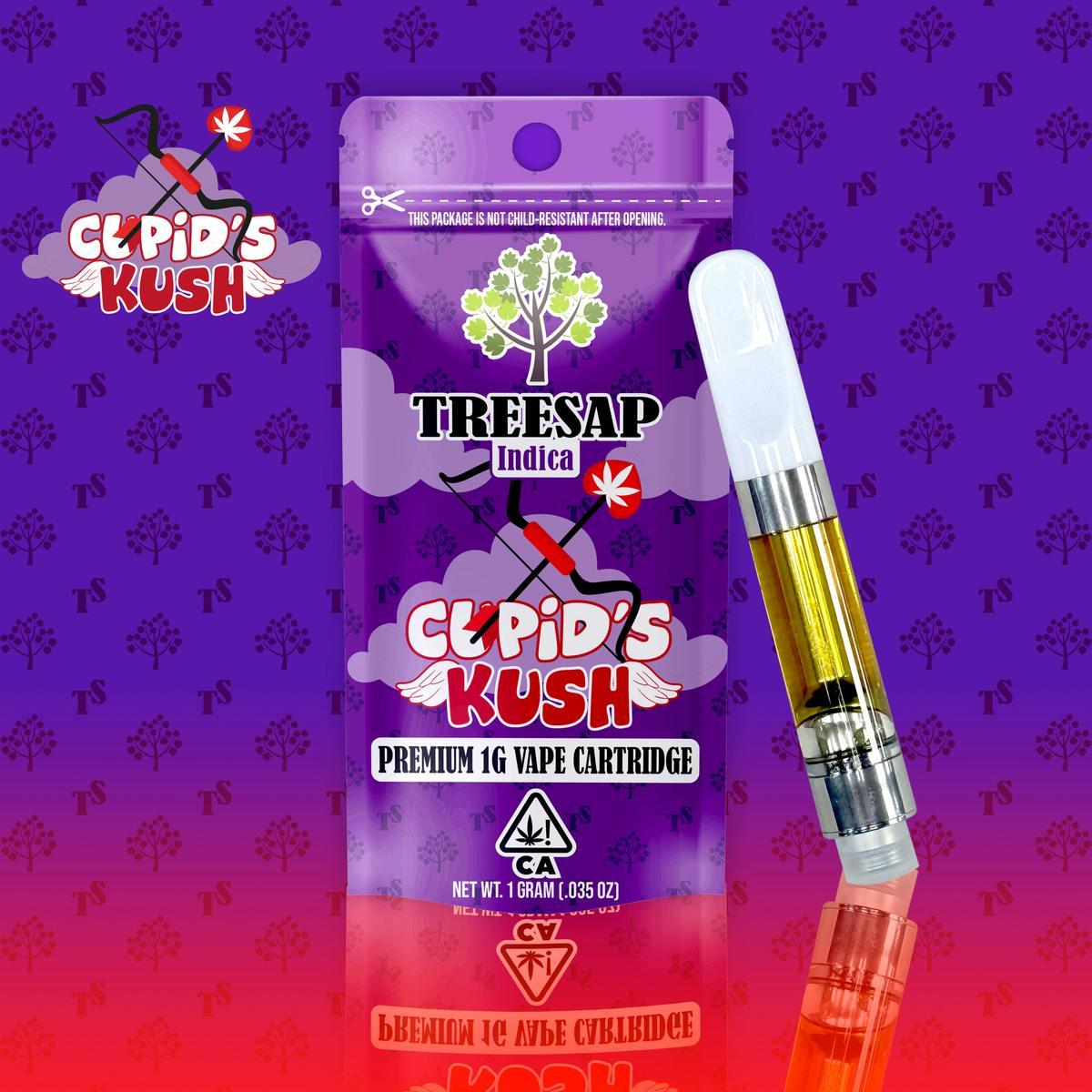 Distillate Cartridge Cupids Kush Indica