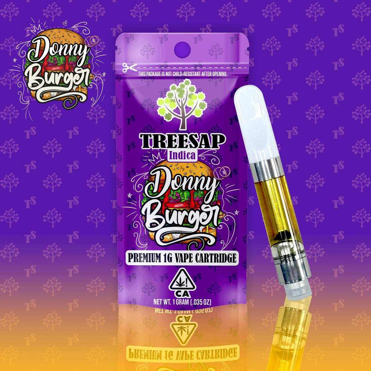 Distillate Cartridge Donny Burger Indica