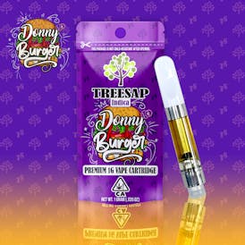 Treesap - 1G Distillate Cartridge Donny Burger - Indica