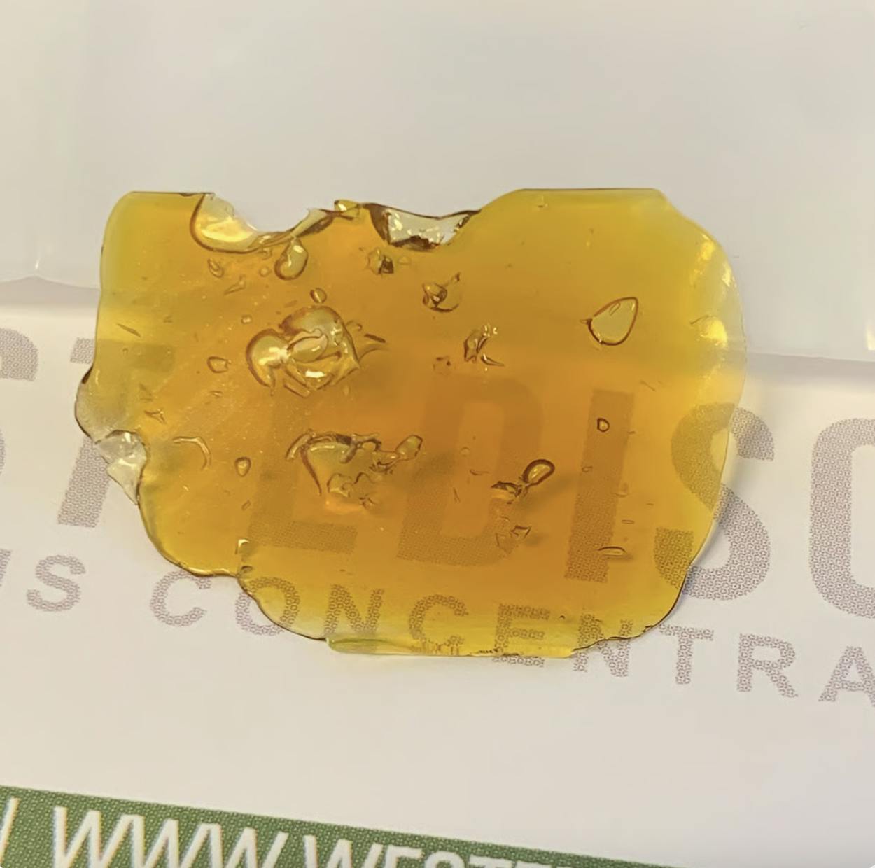 West Edison | Black Cherry Cookies | Shatter | 1G by West Edison