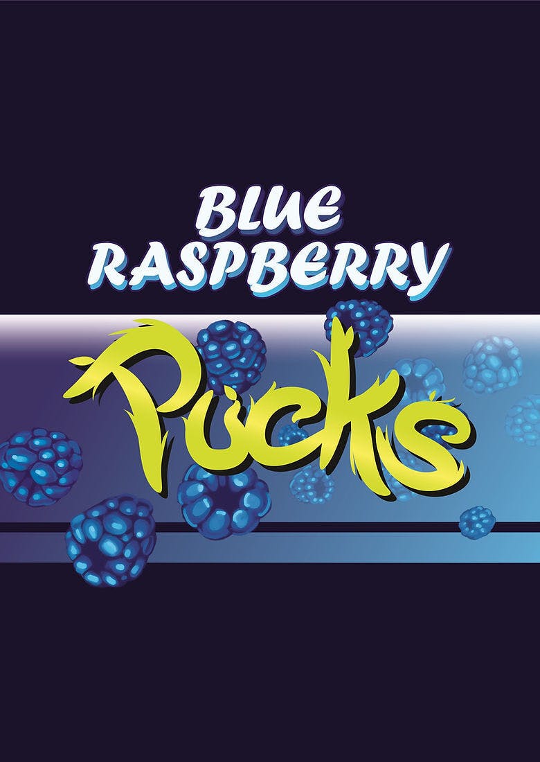 Pucks - Blue Raspberry Gummies 100mg 10pk by Pucks