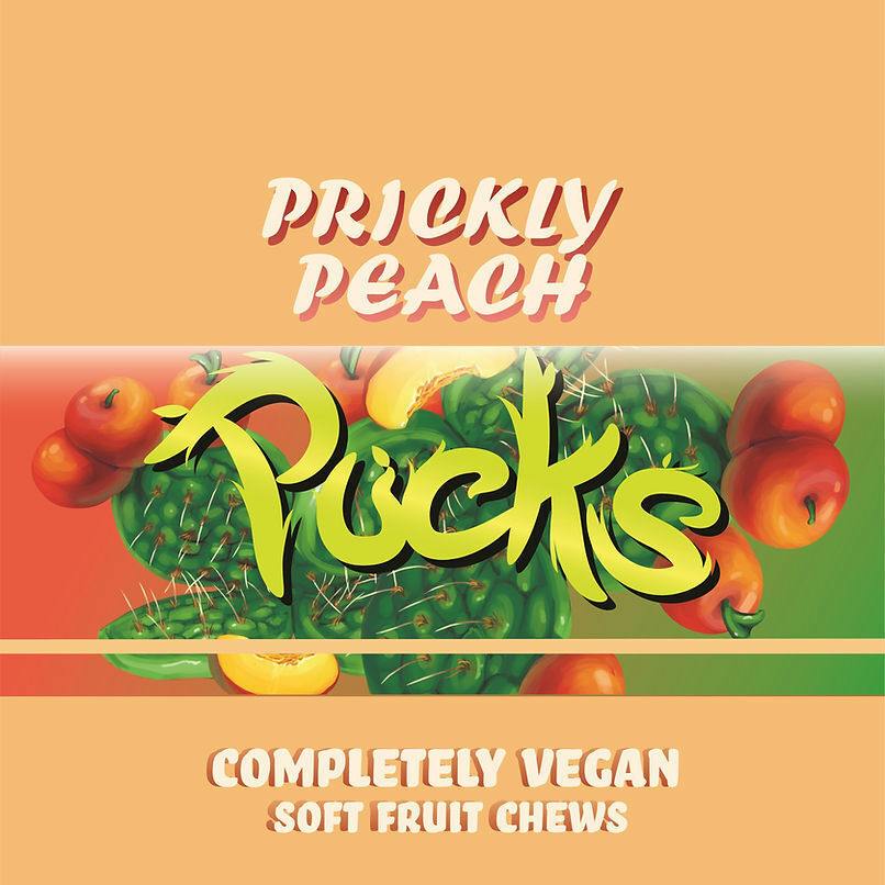 Pucks - Prickly Peach Gummies 100mg 10pk