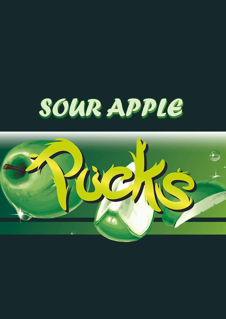 Pucks - Sour Apple Gummies 100mg 10pk by Pucks