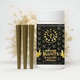 3PK BRAIN DAMAGE INFUSED BLUNT .75G EA