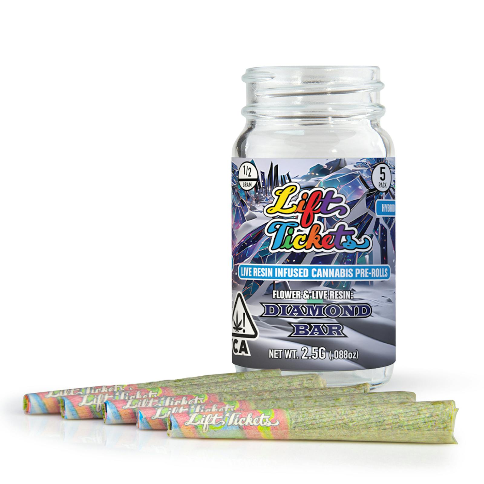 Diamond Bar - Infused Pre-Roll 5-Pack