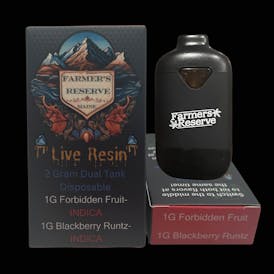 2 Gram Flavor Switch Pod-1G-Forbidden Fruit + 1G-Blackberry Runtz