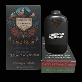 2 Gram Flavor Switch Pod-1G-Sour Cherry Sherbert + 1G-Super Lemon Haze