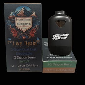 2 Gram Flavor Switch Pod-1G-Dragon Berry + 1G-Tropical Zskittlez
