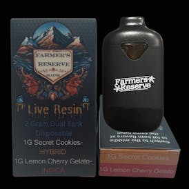 2 Gram Flavor Switch Pod-1G-Secret Cookies + 1G-Lemon Cherry Gelato