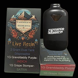 2 Gram Flavor Switch Pod-1G-Grandaddy Purple + 1G-Grape Stomper