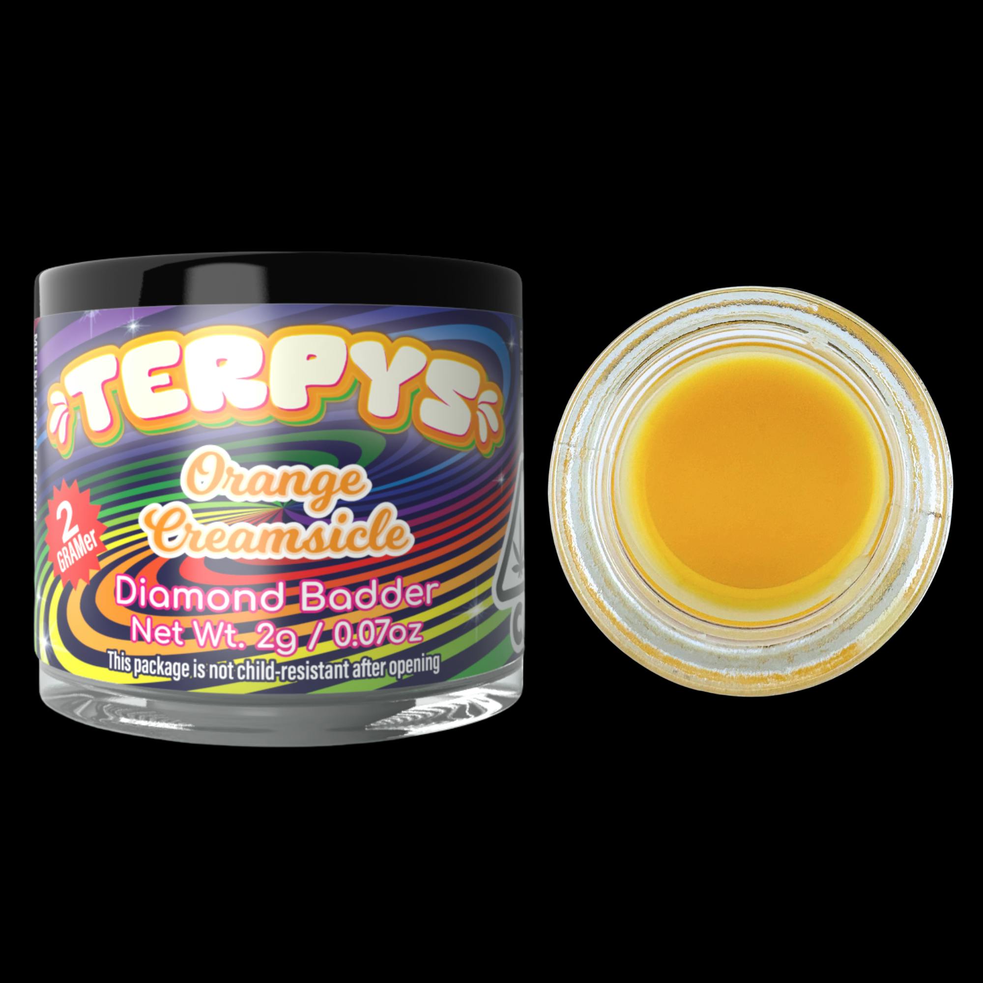 Terpys Diamond Badder Orange Creamsicle