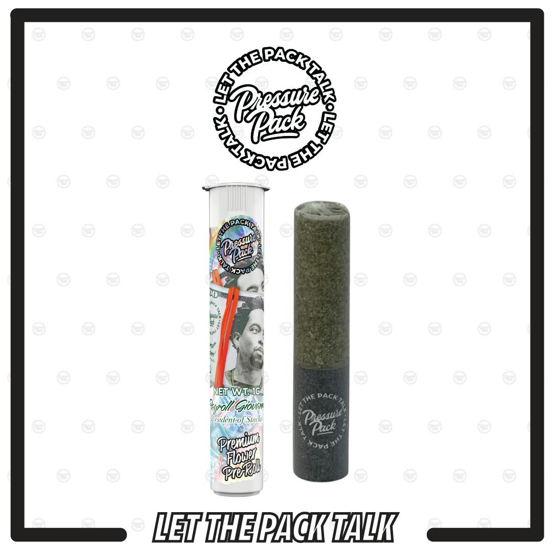 Pressure Pack x Payroll Giovanni 4-1 Preroll 1g