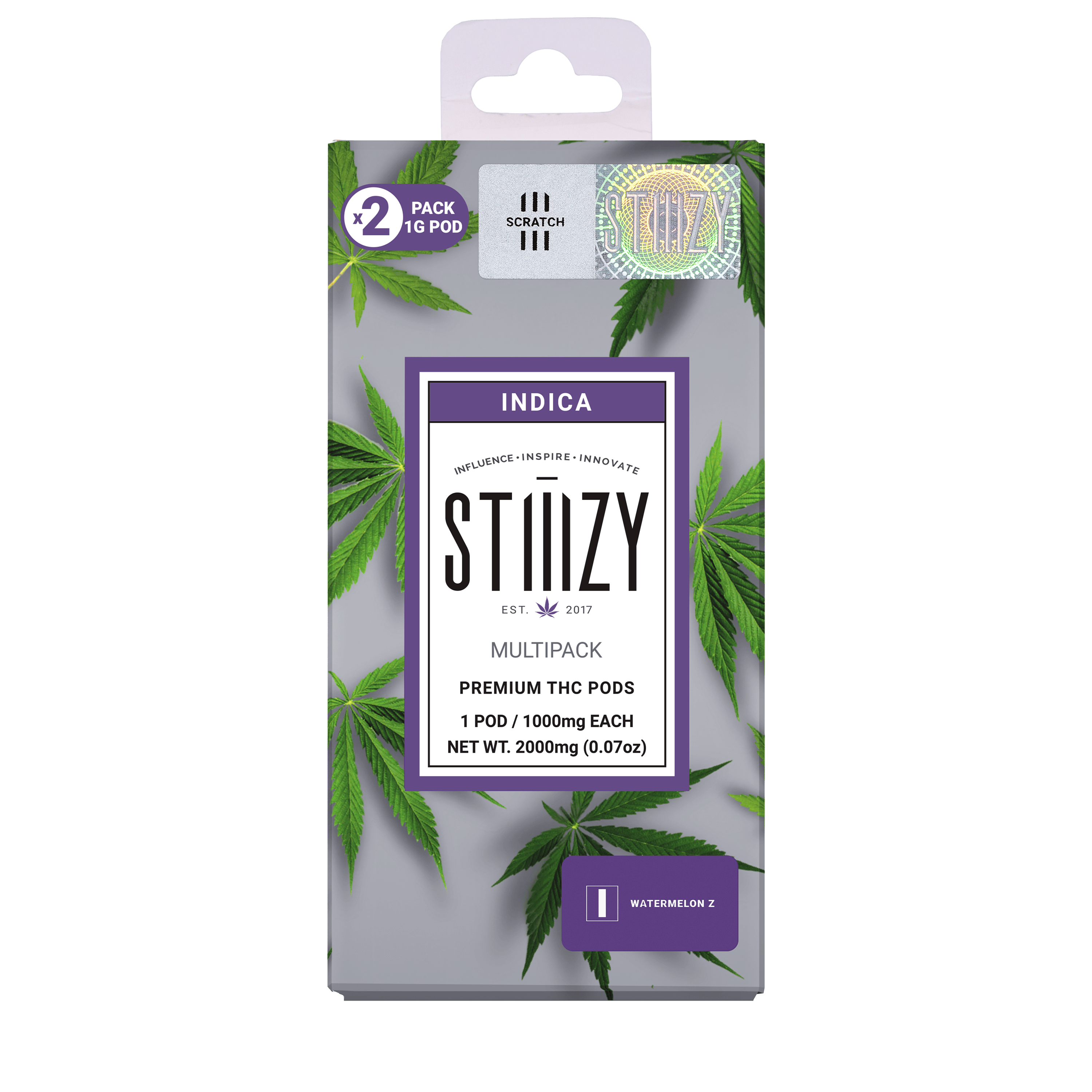 STIIIZY STIIIZY - Watermelon Z 1g Pod 2Pack — Cartridges
