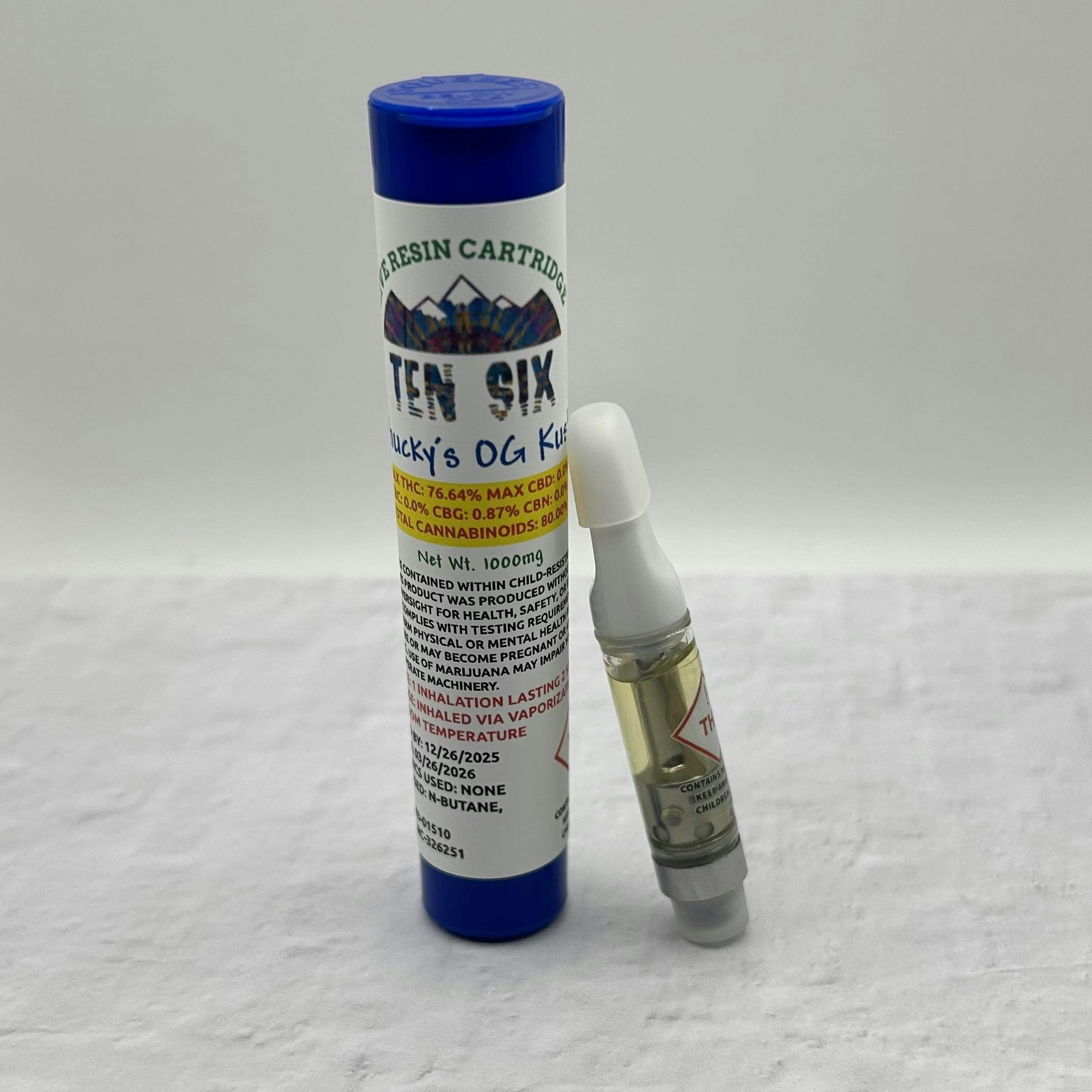 Og Kush Live Resin Cartridge