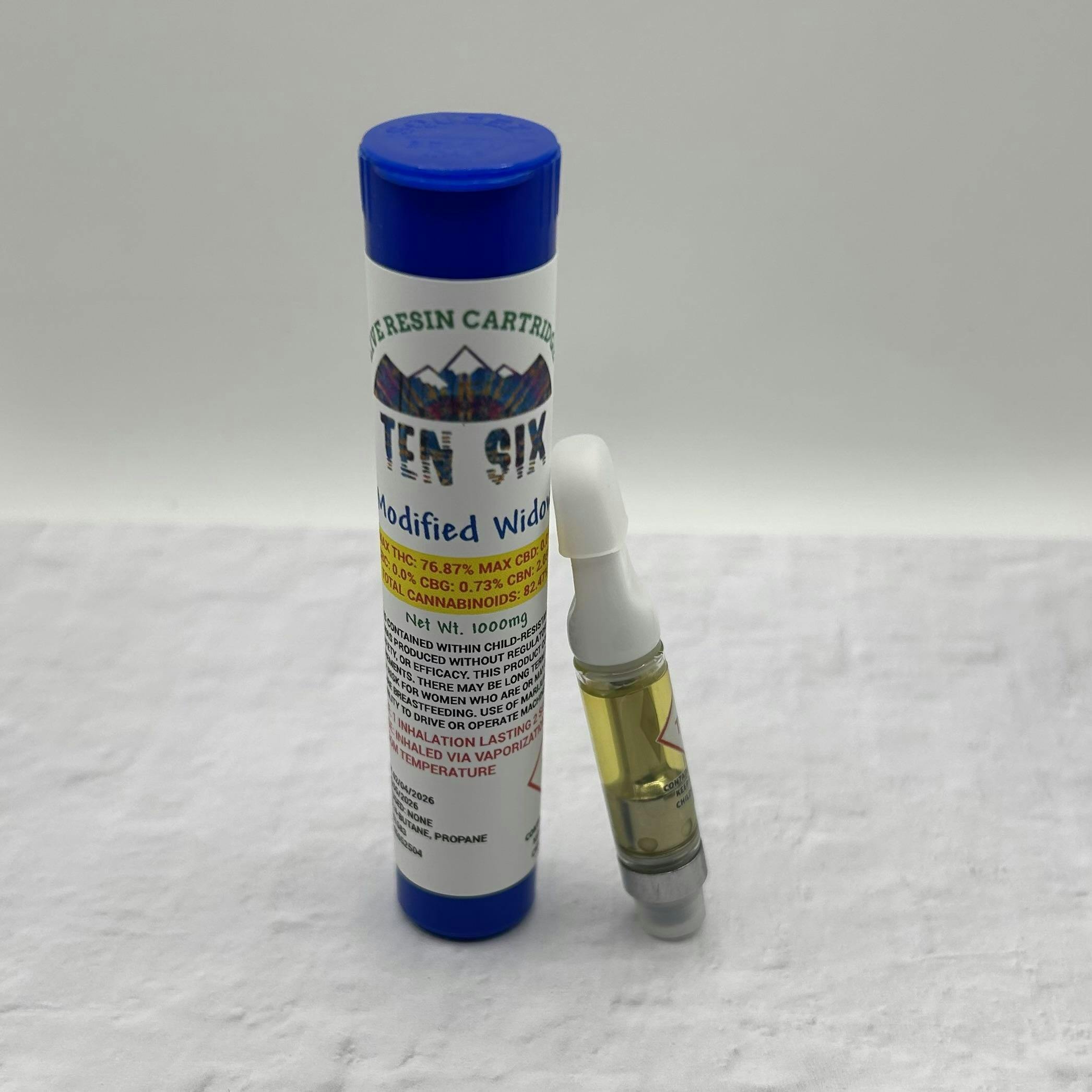 Modified Widow Live Resin Cartridge