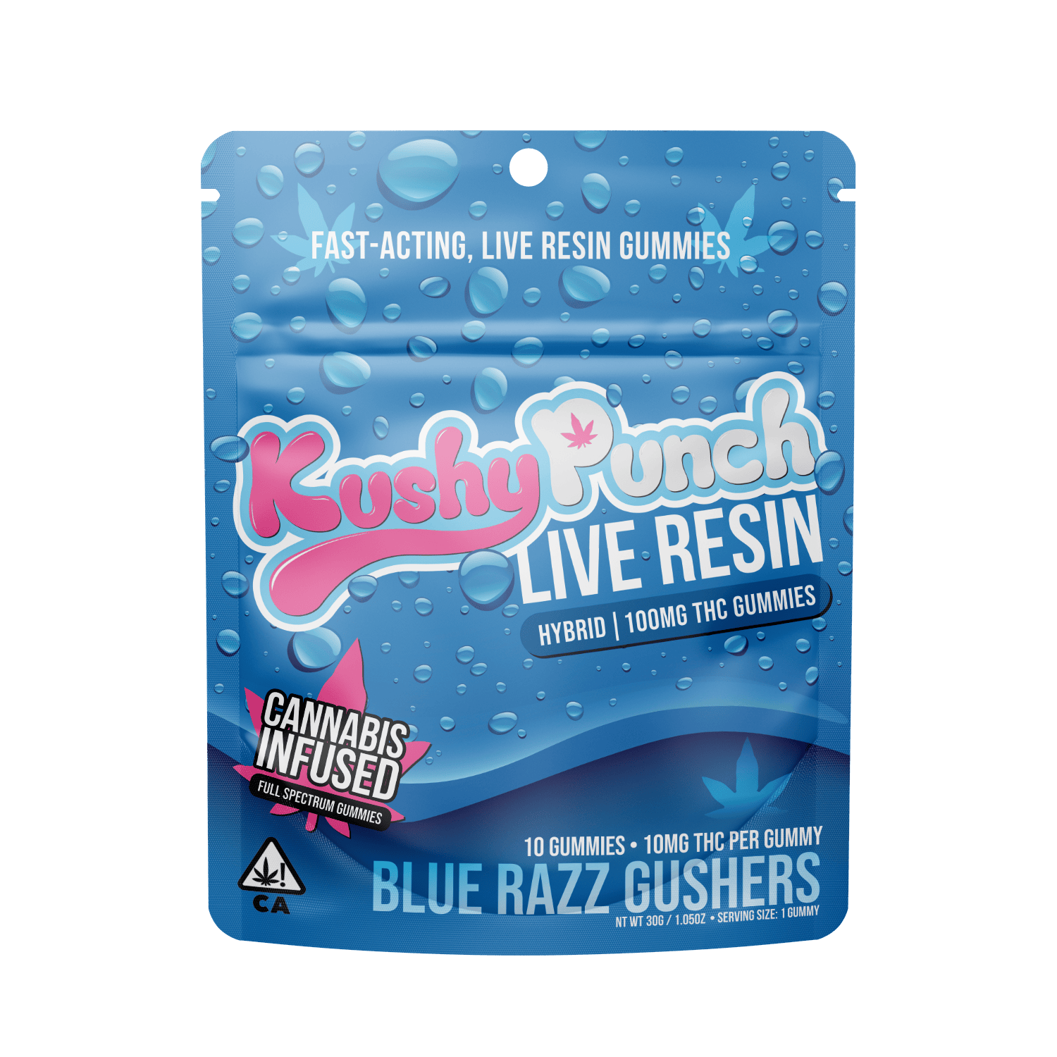 Kushy Punch — Blue Raspberry