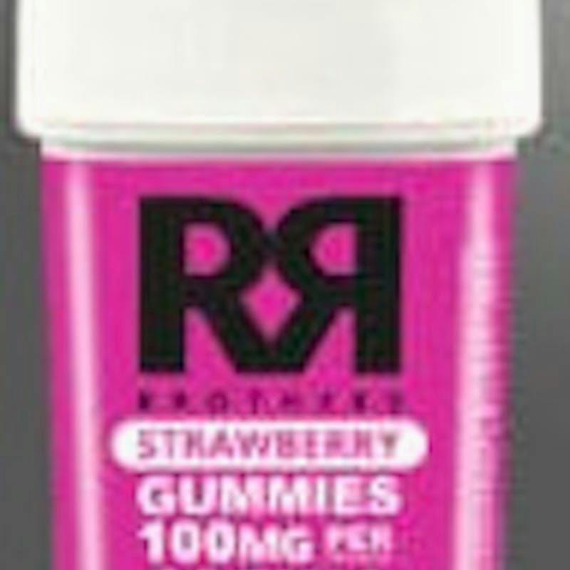 RR Brothers - Strawberry Gummies 100mg