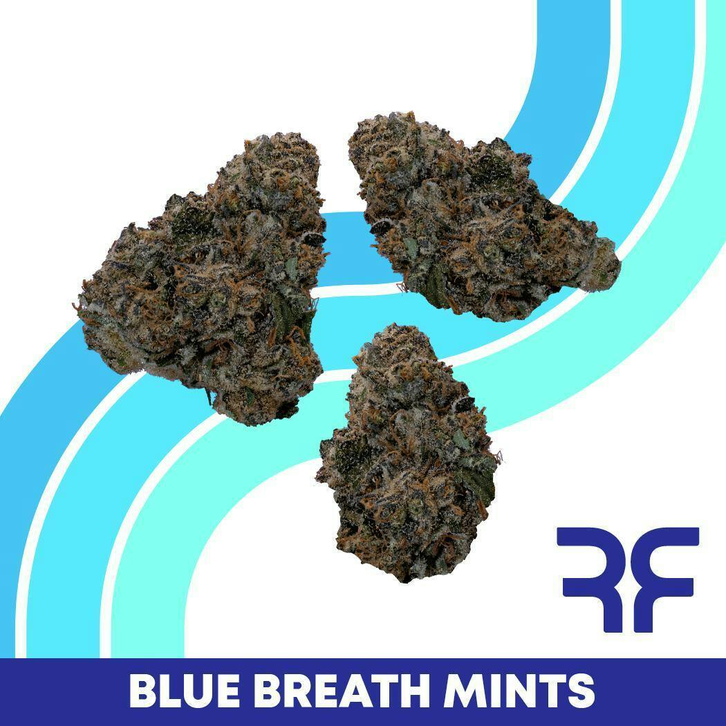 Blue Breath Mints Small Buds