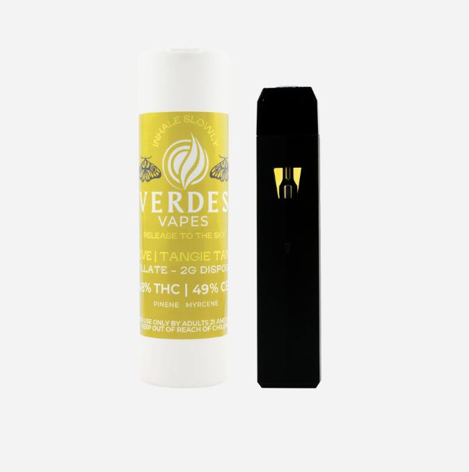 Verdes | 2g Disposable THC:CBD Vape | THC Tango by Verdes